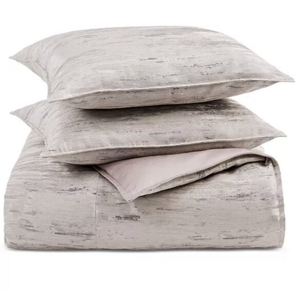 Hotel Collection Impasto Stone 3-Pc. Comforter Set, Full/Queen - Picture 3 of 6